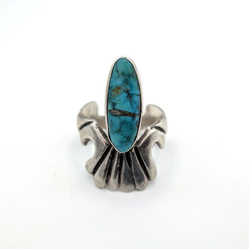 Navajo sterling silver ring - ring, w/